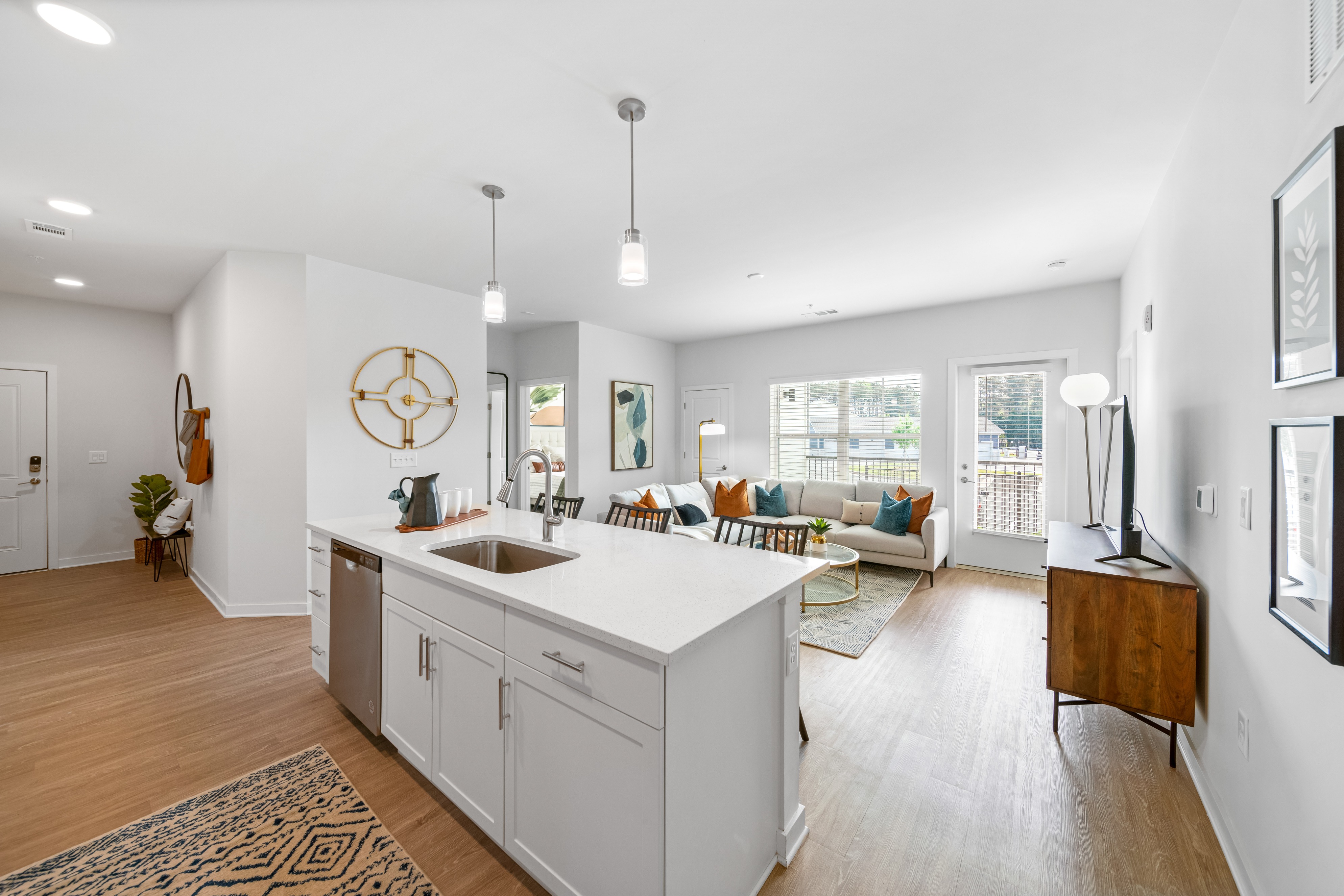 Emblem Conyers Model living room